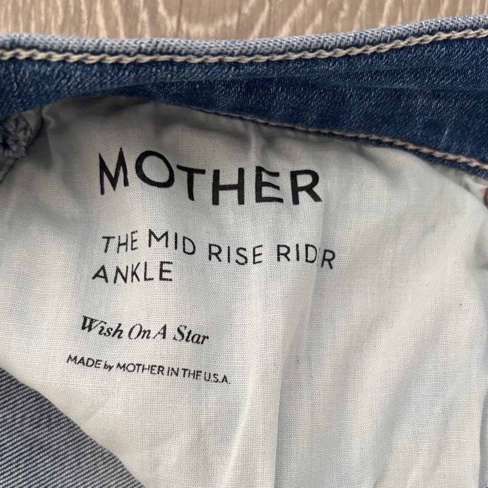 MOTHER | The Mid Ride Riser Ankle| Size 29 - Picture 6 of 13